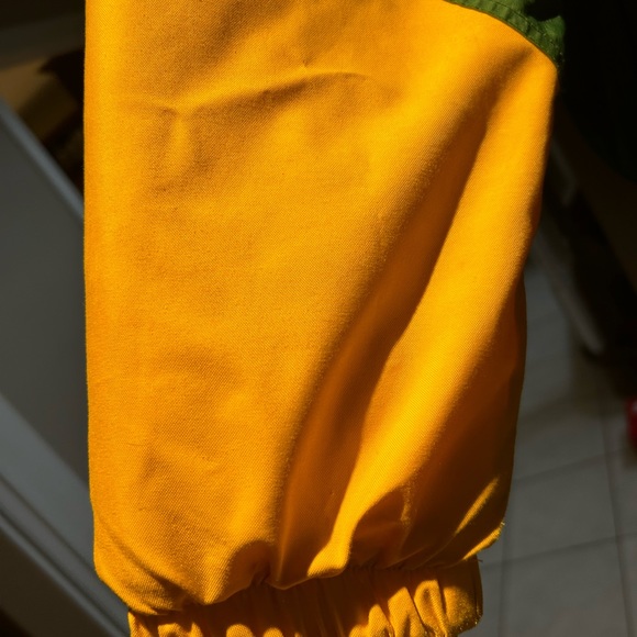 Nike Men's Green Bay Packers Vintage Puffer Jacket Full Zip Green Yellow Size L - Picture 8 of 11